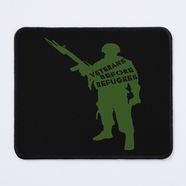 Item preview, Veterans Before Refugees designed and sold by printhappy4you.