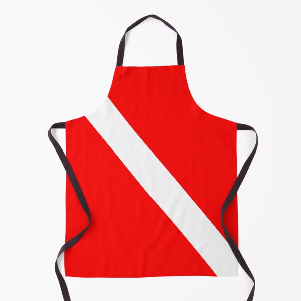 Item preview, Scuba diving flag design v1 designed and sold by Twenty Twenty Visions.