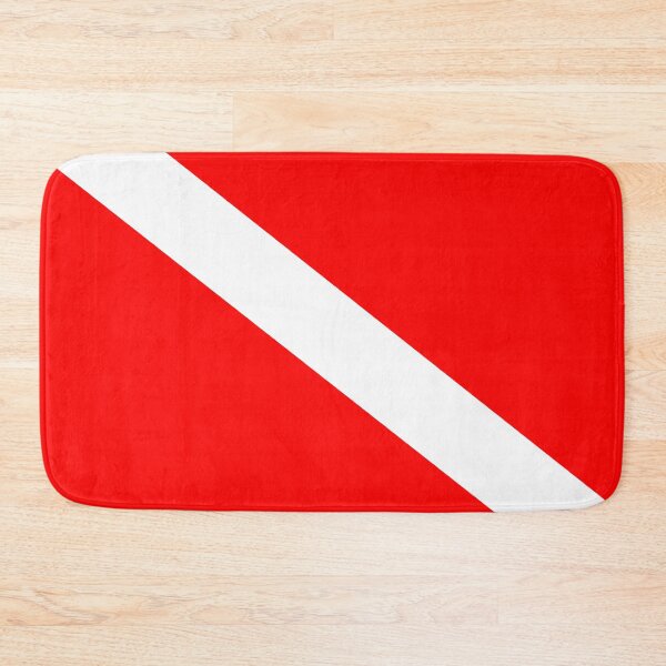 Item preview, Scuba diving flag design v1 designed and sold by Twenty Twenty Visions.