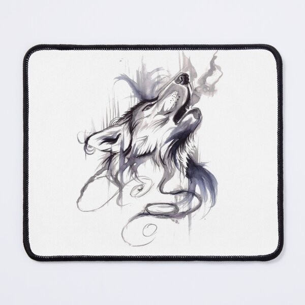 Item preview, Strong Mandala Zidika Wolf | Moon Wolf designed and sold by Designs-Nifty.