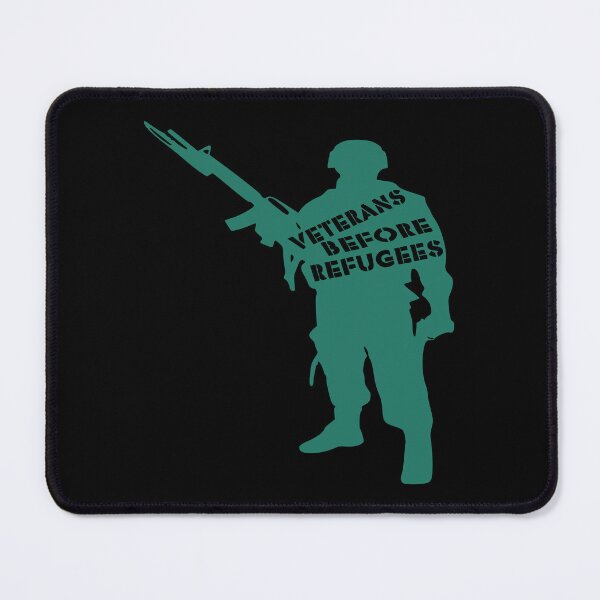 Item preview, Veterans Before Refugees designed and sold by printhappy4you.