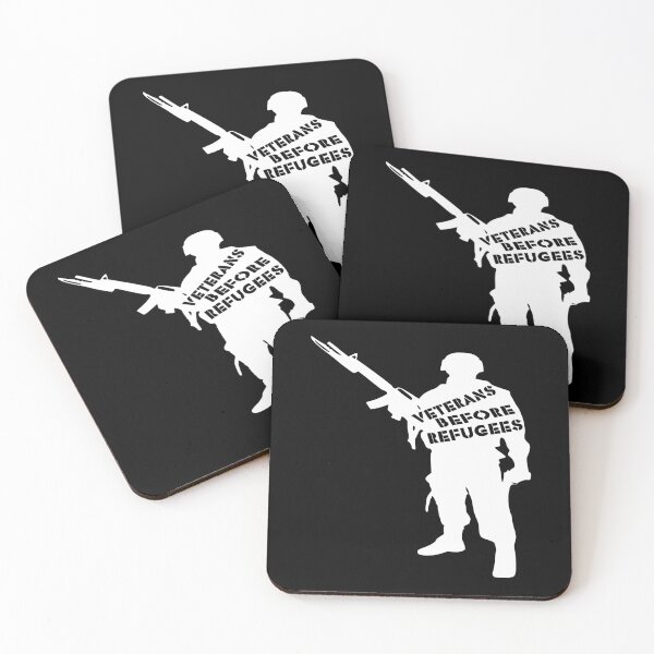 Item preview, Veterans Before Refugees designed and sold by printhappy4you.