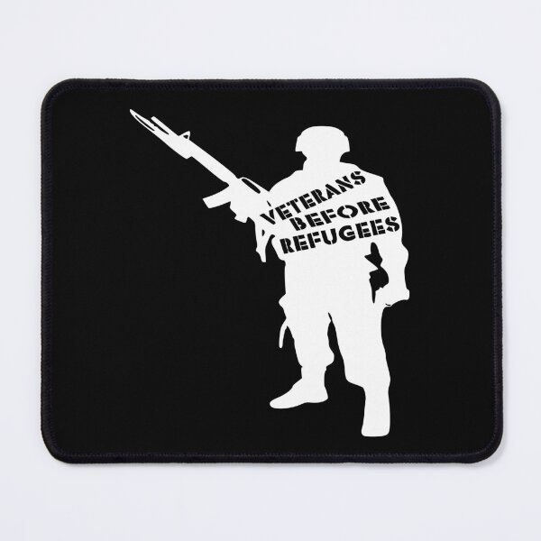 Item preview, Veterans Before Refugees designed and sold by printhappy4you.