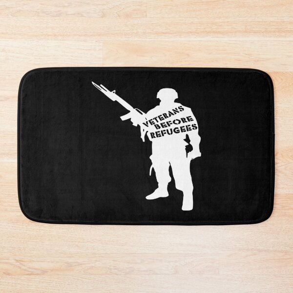 Item preview, Veterans Before Refugees designed and sold by printhappy4you.