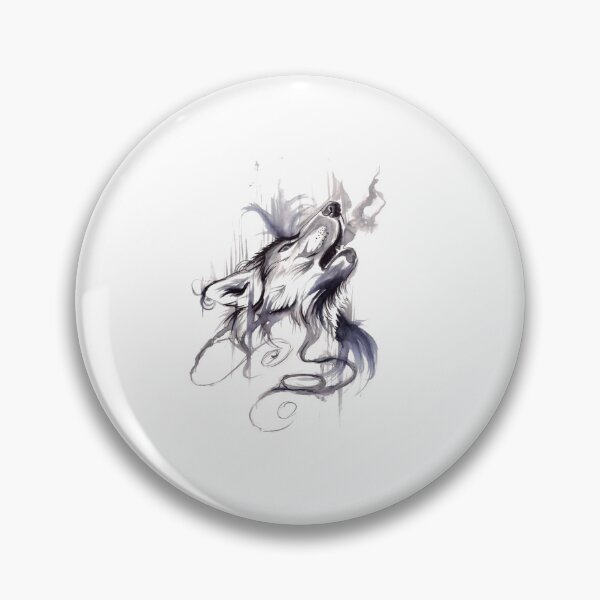 Item preview, Strong Mandala Zidika Wolf | Moon Wolf designed and sold by Designs-Nifty.
