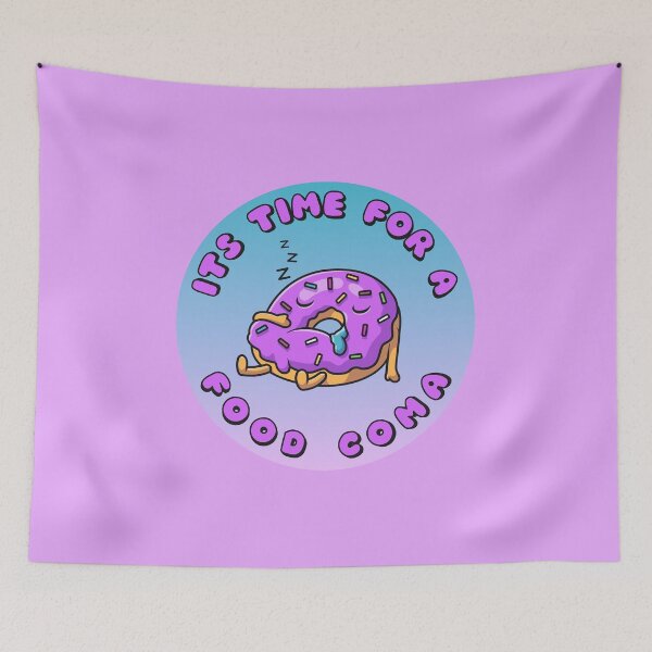 Item preview, Its Time For A Food Coma Purple Donut designed and sold by everything4eva.