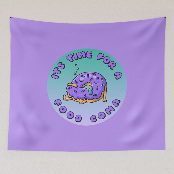 Item preview, Its Time For A Food Coma Blueberry Donut designed and sold by everything4eva.
