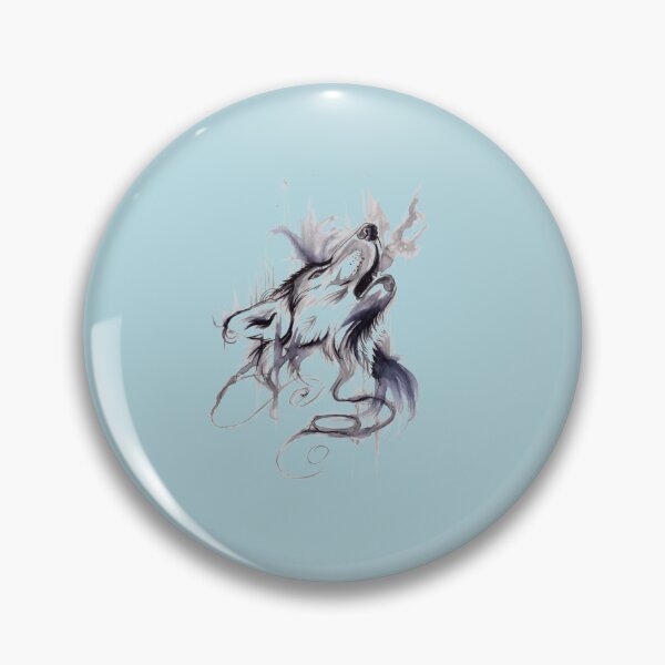 Item preview, Strong Mandala Zidika Wolf | Moon Wolf designed and sold by Designs-Nifty.