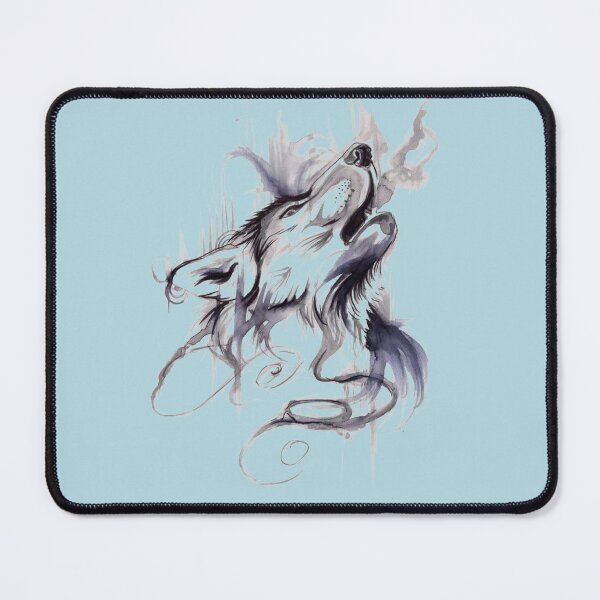 Item preview, Strong Mandala Zidika Wolf | Moon Wolf designed and sold by Designs-Nifty.