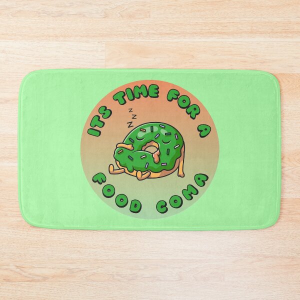 Item preview, Its Time For A Food Coma Green Donut designed and sold by everything4eva.
