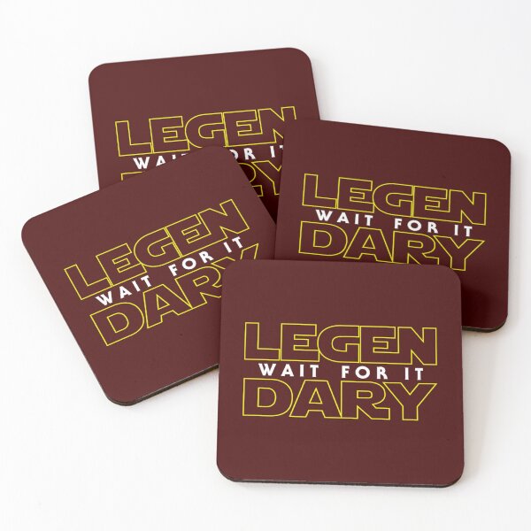 Item preview, Legendary Wait For It Parody Yellow designed and sold by BoomC.