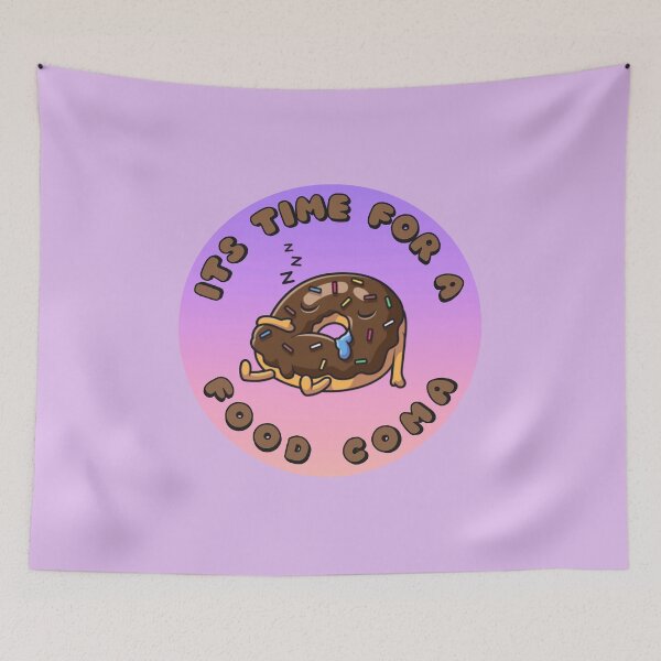Item preview, Its Time For A Food Coma Chocolate Donut designed and sold by everything4eva.