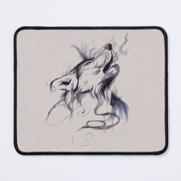 Item preview, Strong Mandala Zidika Wolf | Moon Wolf designed and sold by Designs-Nifty.