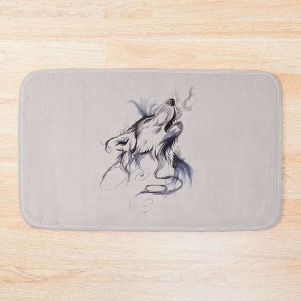 Item preview, Strong Mandala Zidika Wolf | Moon Wolf designed and sold by Designs-Nifty.