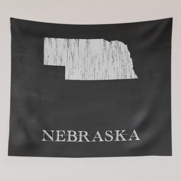 Item preview, Nebraska - Chalk designed and sold by FinlayMcNevin.