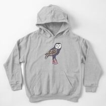 Ich skate OWL Nacht lang Kinder Hoodie