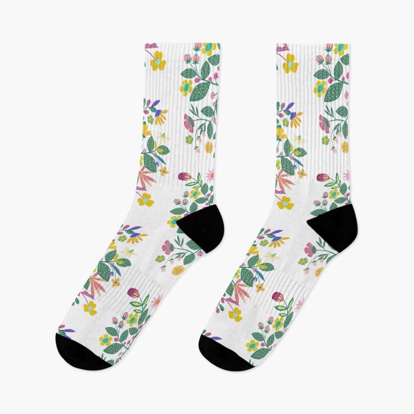 Aperçu de l'œuvre Fleurs lumineuses sur fond blanc créée et vendue par Latoblooms.