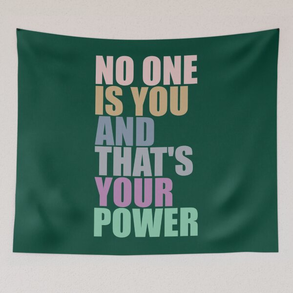 Item preview, No One Is You And Thats Your Power   designed and sold by BoomC.