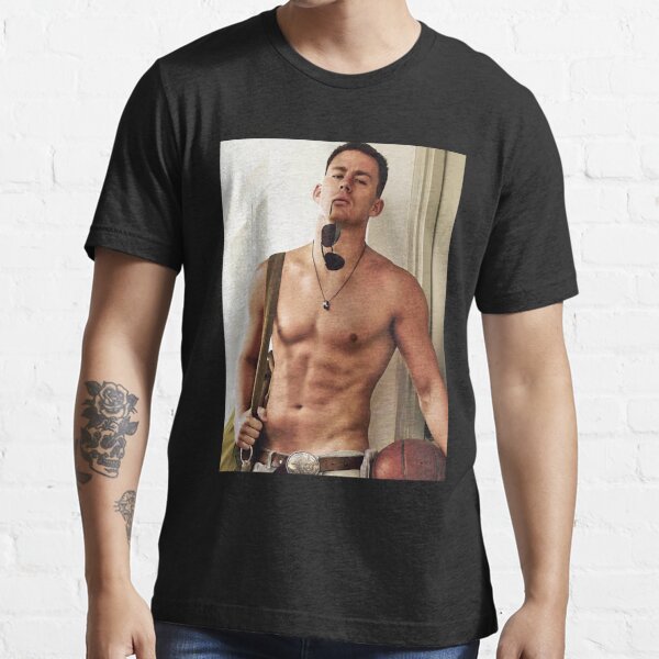 : DIYtshirt Channing Tatum T-Shirt, Custom Men's Classic 100%  Cotton T-Shirt with Channing Tatum (Medium) Black : Clothing, Shoes &  Jewelry