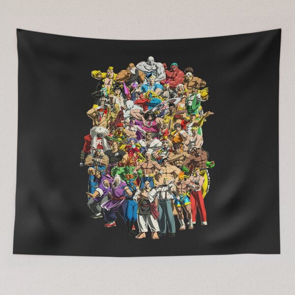 Item preview, Clan of Street Fighter Poster Art Tee  designed and sold by DALTONLARRY.