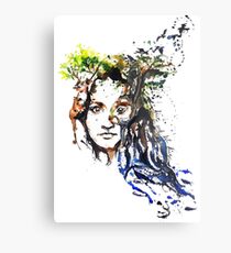 Live & Let Live Metal Print