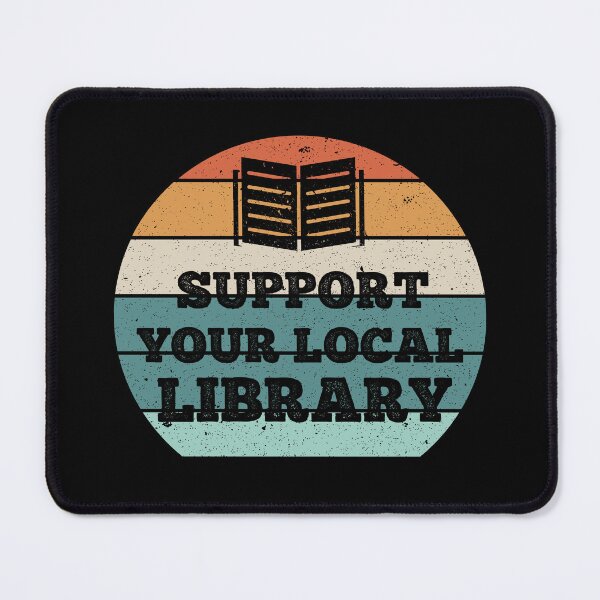 Item preview, Support your local library - vintage designed and sold by AdelDa19.