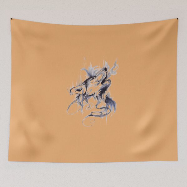 Item preview, Be Strong As a Zidika Wolf | Moon Wolf designed and sold by Designs-Nifty.