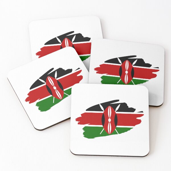 Item preview, Flag of Kenya - Kenyan flag designed and sold by Iloveflags.