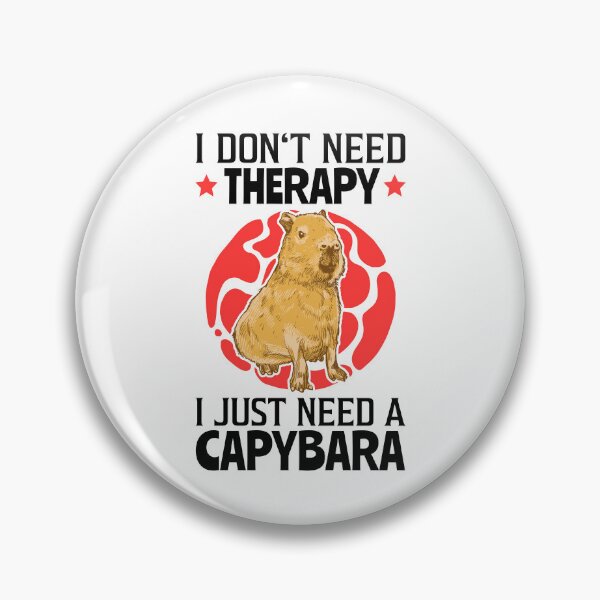 Item preview, Capybara My Therapy South America Capybara designed and sold by madgrfx.
