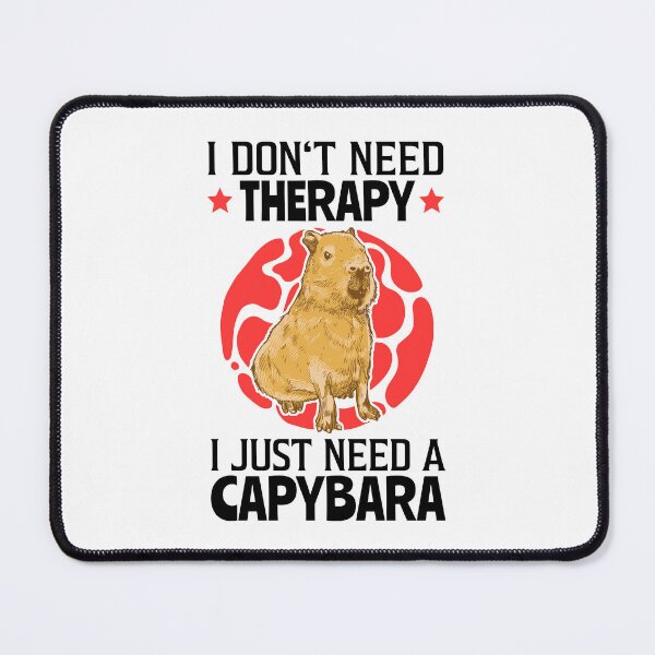 Item preview, Capybara My Therapy South America Capybara designed and sold by madgrfx.