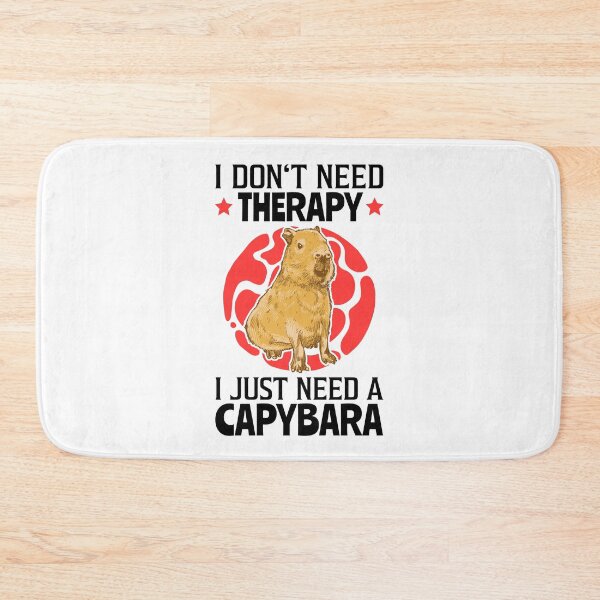 Item preview, Capybara My Therapy South America Capybara designed and sold by madgrfx.