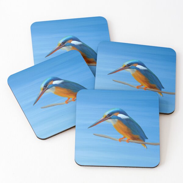 Item preview, River kingfisher designed and sold by Digitaldingo.