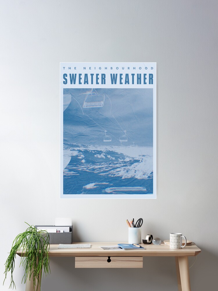 sweater weather  Minimalist music, Music poster, Music poster design