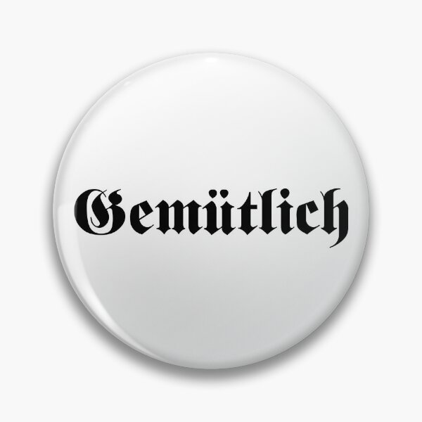 Item preview, Gemütlich - Cozy - German Language designed and sold by JourneyCreative.