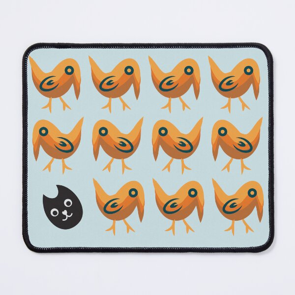 Item preview, Clay birds and black cat designed and sold by Latoblooms.