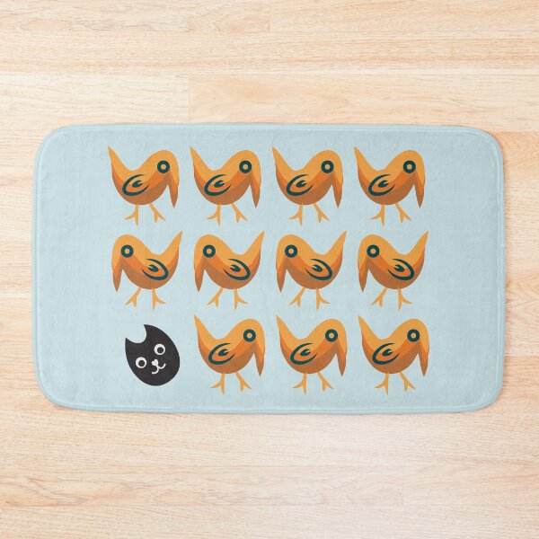 Item preview, Clay birds and black cat designed and sold by Latoblooms.