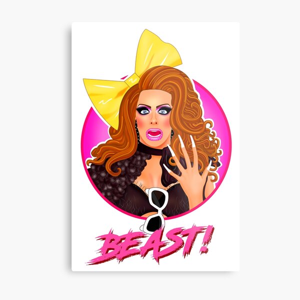 BEAST Metal Print