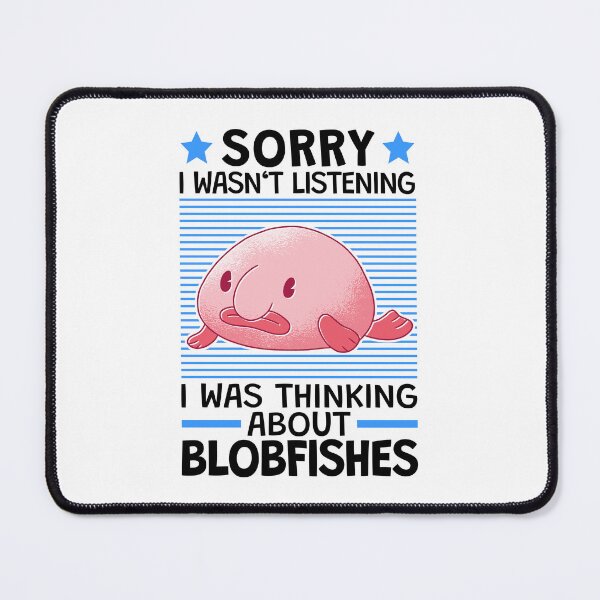 Item preview, Thought of blobfish ugly fish meme designed and sold by madgrfx.