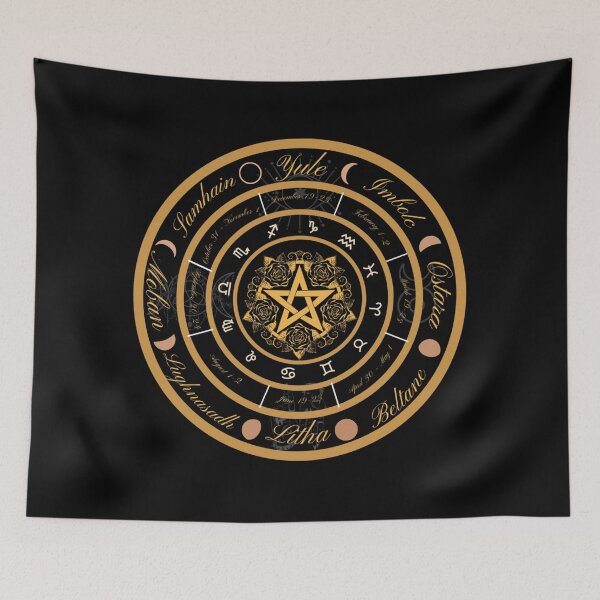 Item preview, Wheel of the year designed and sold by MysticalSister.