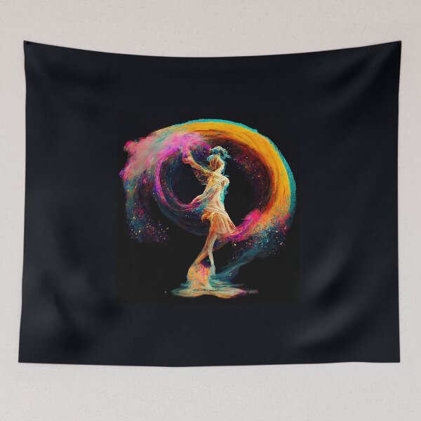 Item preview, Dancing girl painting  designed and sold by Goodiestags.