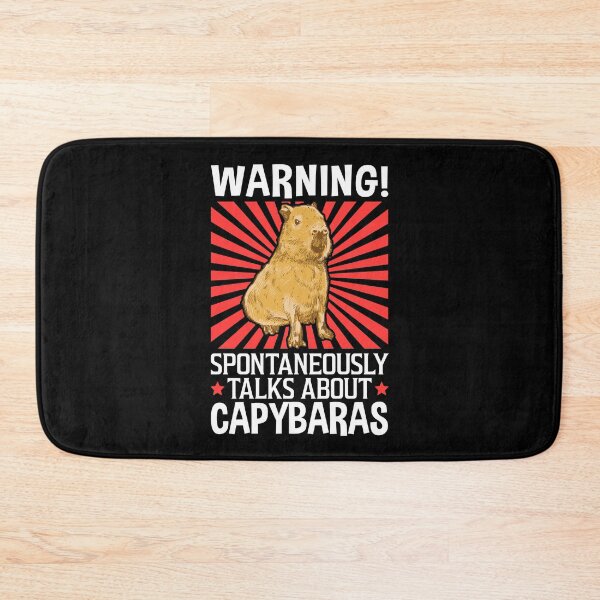 Item preview, Talk spontaneously about capybaras capybara designed and sold by madgrfx.