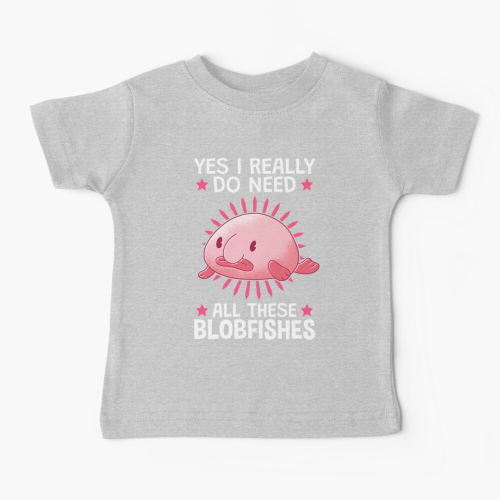 OH. MY. BLOB. Funny Blobfish Blob fish Hilarious OMG Meme Long Sleeve  T-Shirt