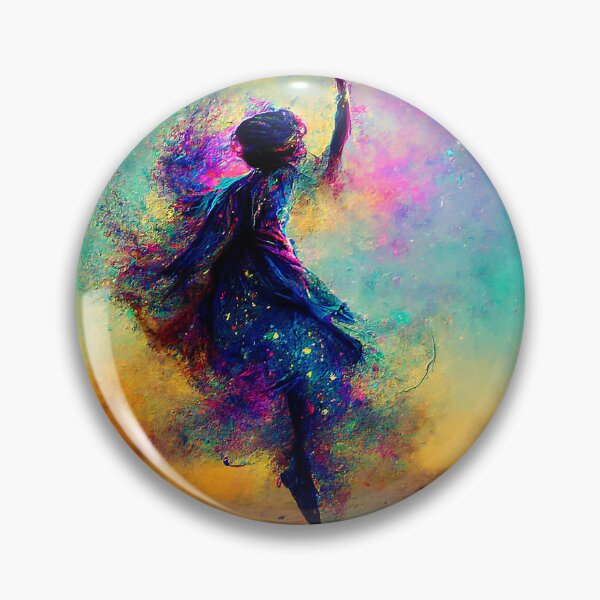 Item preview, Dancing Girl painting  designed and sold by Goodiestags.