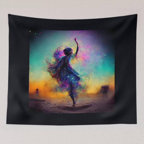 Item preview, Dancing Girl painting  designed and sold by Goodiestags.