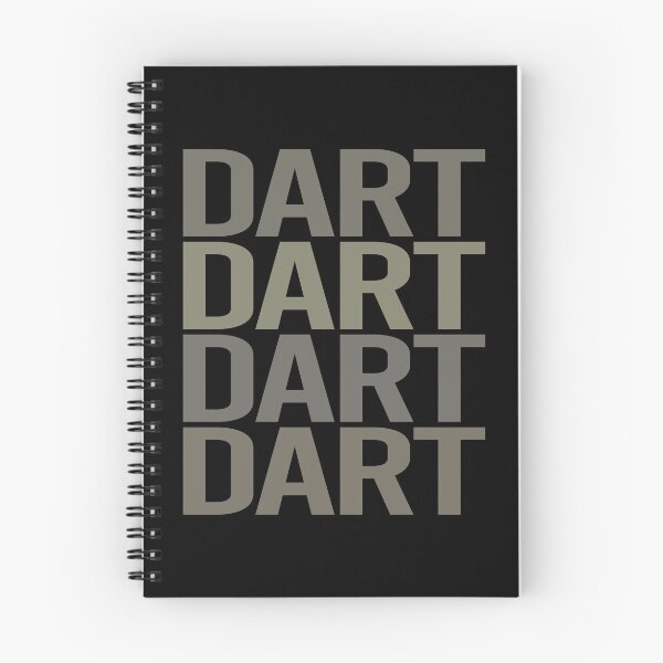 Item preview, Gray Text Art Darts designed and sold by StoreCalamity.