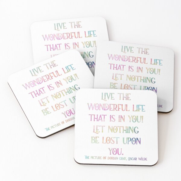 Item preview, Live the Wonderful Life! designed and sold by wonderweird.