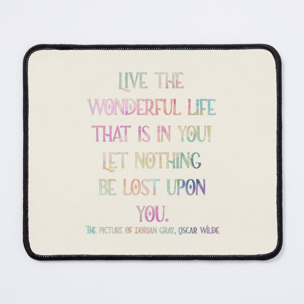 Item preview, Live the Wonderful Life! designed and sold by wonderweird.