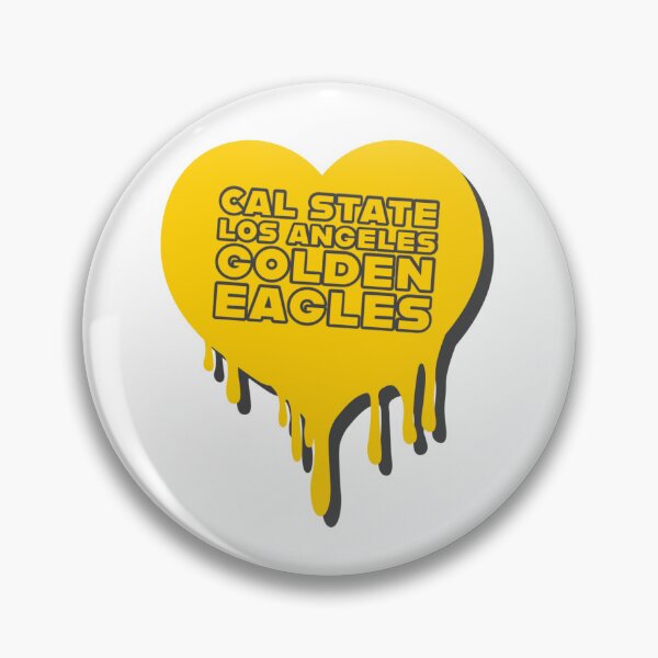 Item preview, Cal State Los Angeles Golden Eagles Melty Heart Logo designed and sold by eNVy Co.