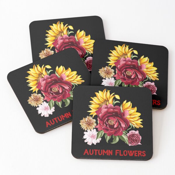 Item preview, Autumn Flowers Floral Cute Fall Flower Pattern designed and sold by OutdoorsZee1.