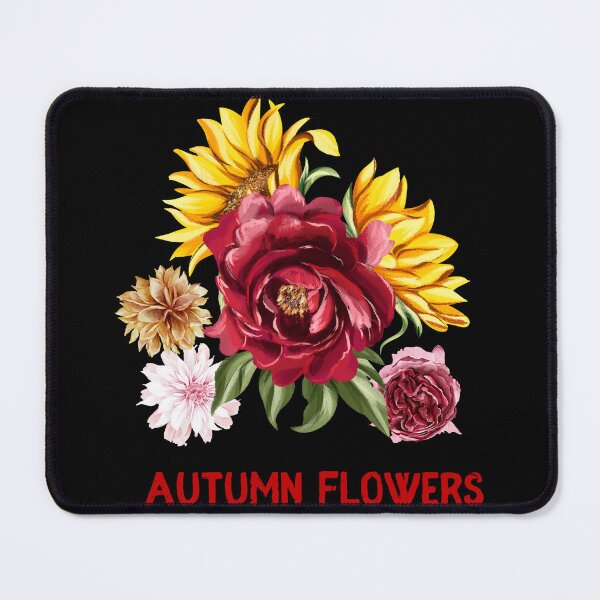 Item preview, Autumn Flowers Floral Cute Fall Flower Pattern designed and sold by OutdoorsZee1.